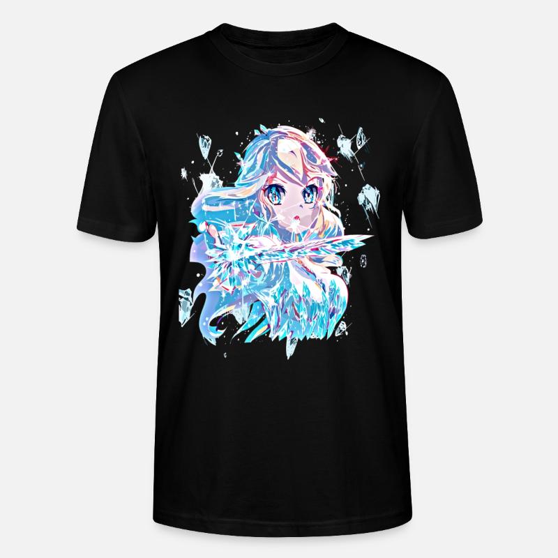 Princesse des glaces - T-shirt bio CRAFTER Stanley Stella Unisexe - noir