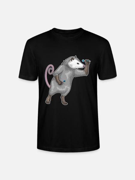 Marsupial Dart Dart Dart - Stanley/Stella CRAFTER Unisex Organic T-Shirt - black