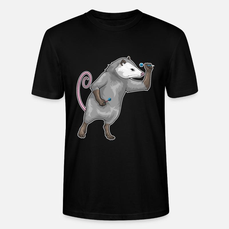 Fléchette Marsupiale Fléchette Fléchette - T-shirt bio CRAFTER Stanley Stella Unisexe - noir