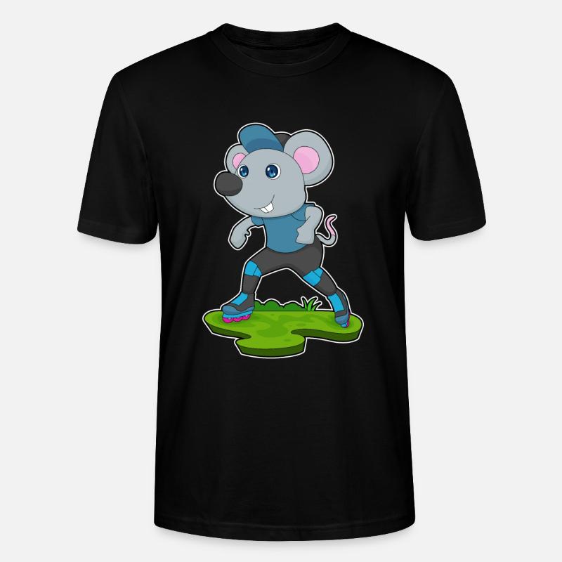 Maus Inline skating Inline skates - Stanley/Stella Unisex Bio-T-Shirt CRAFTER - Schwarz