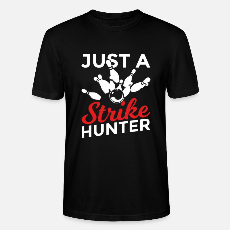 Just A Strike Hunter - Stanley/Stella Unisex Bio-T-Shirt CRAFTER - Schwarz