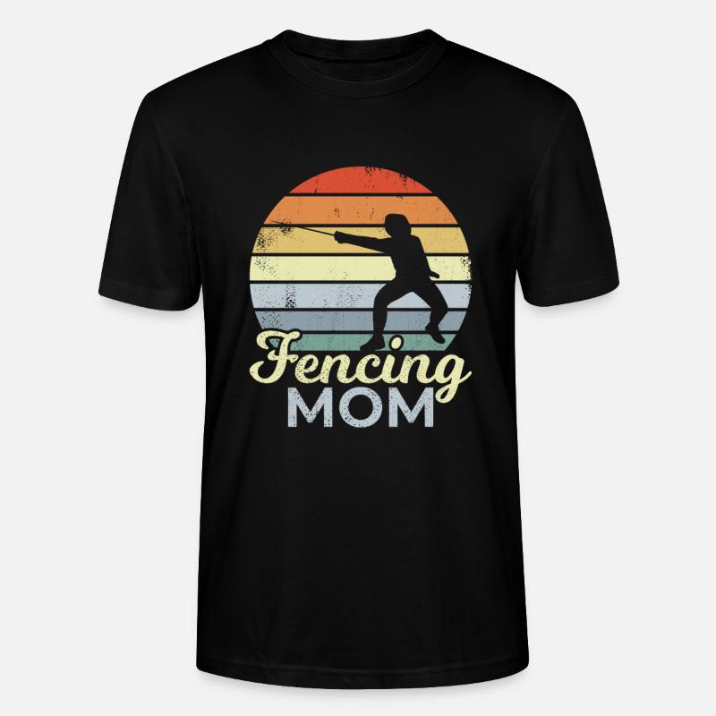 Fechter Mutter - Stanley/Stella Unisex Bio-T-Shirt CRAFTER - Schwarz