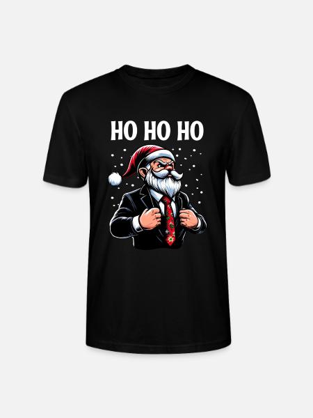 Chef Wichtel Ho Ho Ho - Stanley/Stella Unisex Bio-T-Shirt CRAFTER - Schwarz