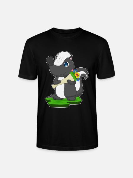 Bouquet de moufettes - T-shirt bio CRAFTER Stanley Stella Unisexe - noir