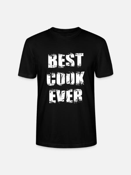 Bester Koch aller Zeiten - Stanley/Stella Unisex Bio-T-Shirt CRAFTER - Schwarz