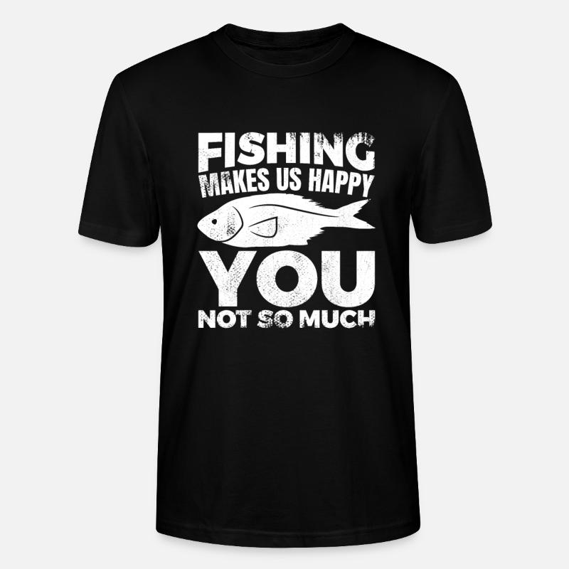 Blague du pêcheur - T-shirt bio CRAFTER Stanley Stella Unisexe - noir