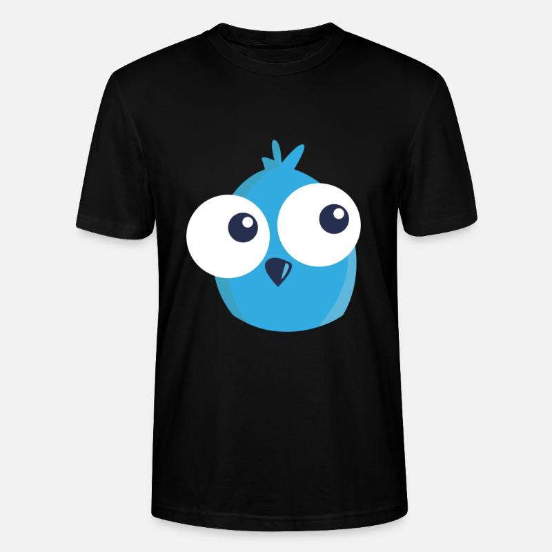 all tonight Eule - Stanley/Stella Unisex Bio-T-Shirt CRAFTER - Schwarz