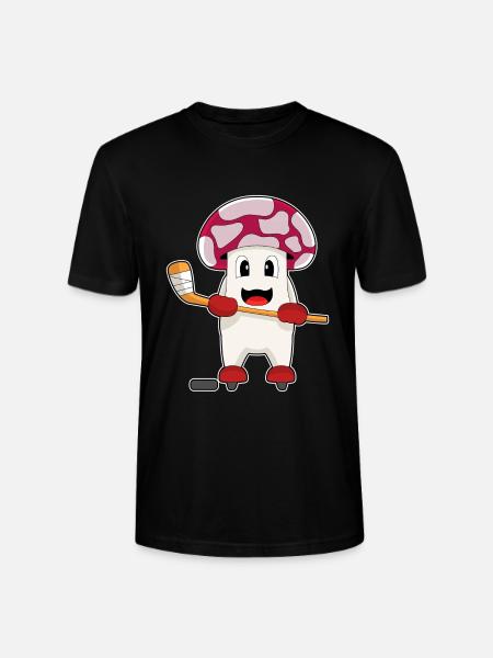 Pilz Eishockey Eishockeyschläger - Stanley/Stella Unisex Bio-T-Shirt CRAFTER - Schwarz