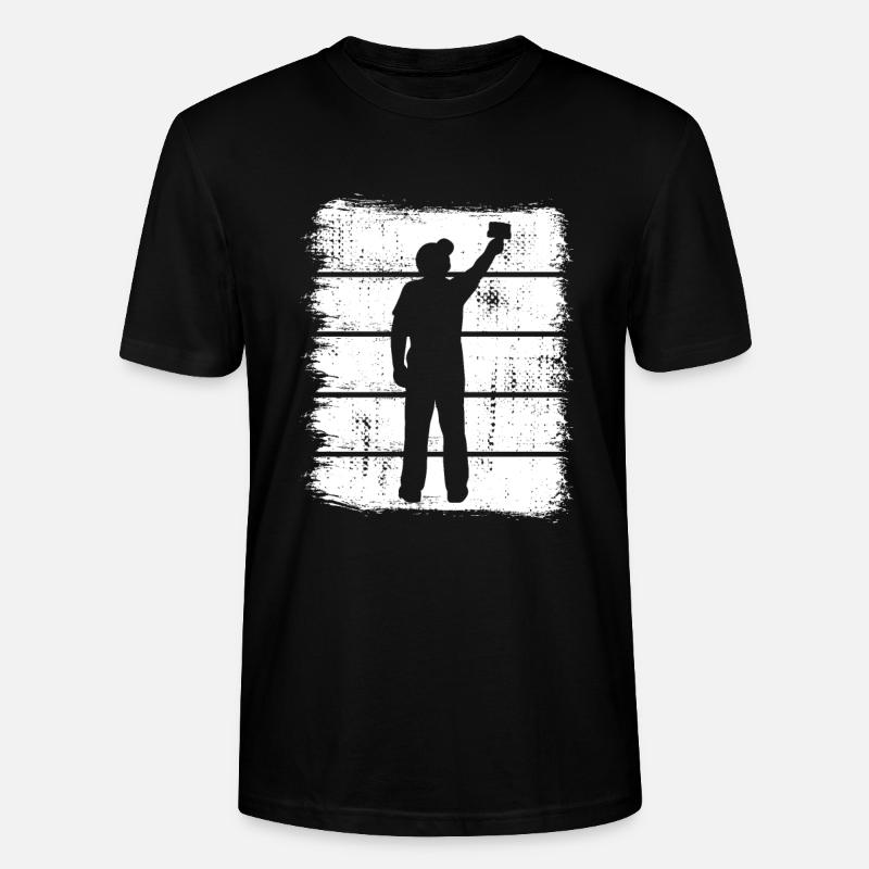 Maler und Lackierer - Stanley/Stella Unisex Bio-T-Shirt CRAFTER - Schwarz