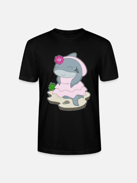 Shark Bridal Veil Wedding - Stanley/Stella CRAFTER Unisex Organic T-Shirt - black