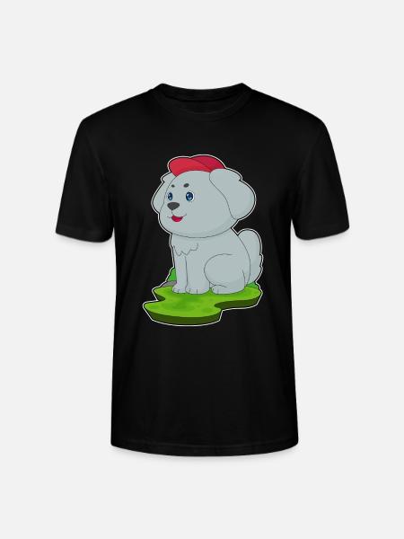Dog Hat - Stanley/Stella CRAFTER Unisex Organic T-Shirt - black
