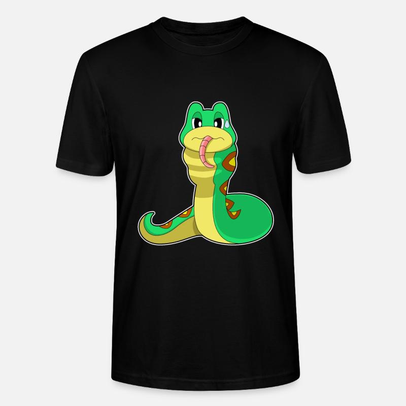 Nourriture pour serpents - T-shirt bio CRAFTER Stanley Stella Unisexe - noir