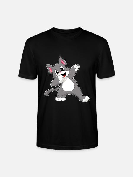 Chat Hip Hop Danse - T-shirt bio CRAFTER Stanley Stella Unisexe - noir