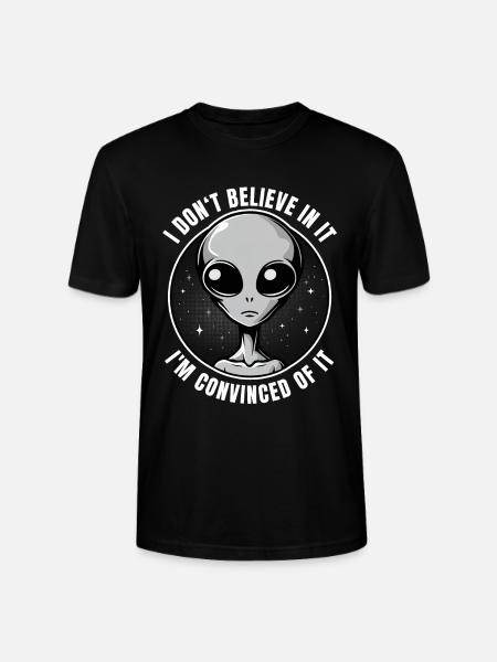 Extraterrestres Existence Foi Convaincue - T-shirt bio CRAFTER Stanley Stella Unisexe - noir