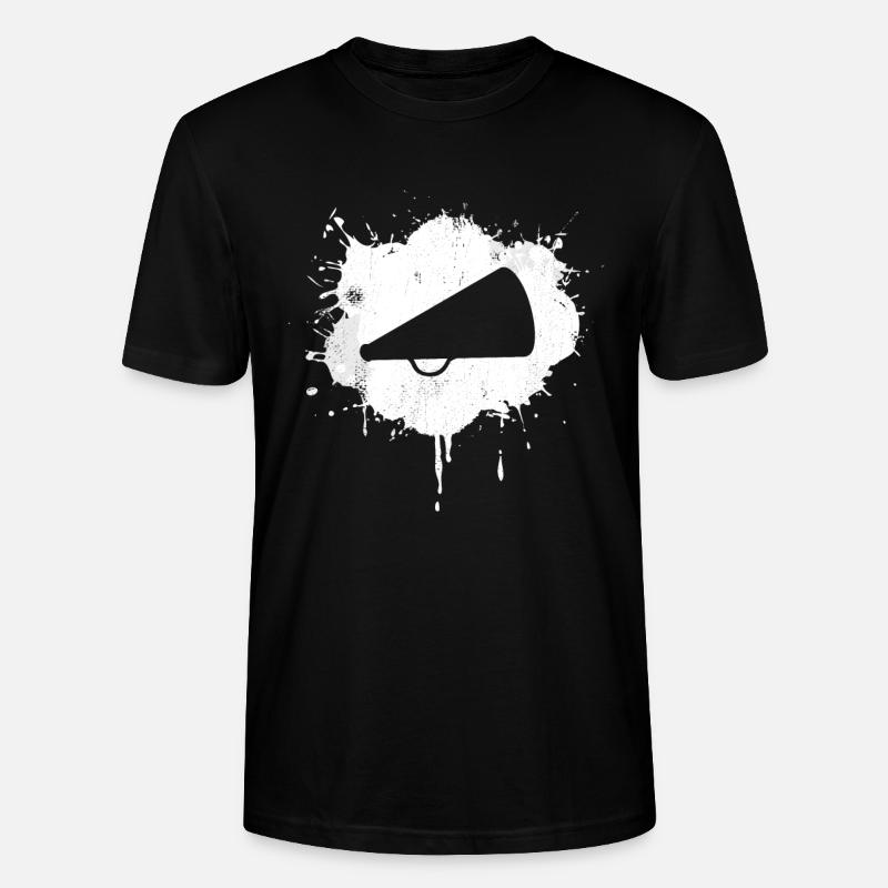 Jubel Megaphon - Stanley/Stella Unisex Bio-T-Shirt CRAFTER - Schwarz