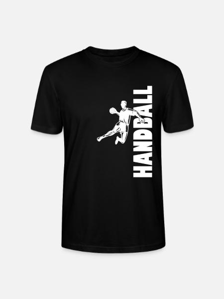 Handball Player Handball Ball Handball Game - Stanley/Stella CRAFTER Unisex Organic T-Shirt - black