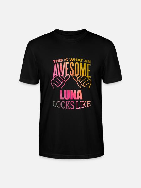 Luna Luna Luna - T-shirt bio CRAFTER Stanley Stella Unisexe - noir