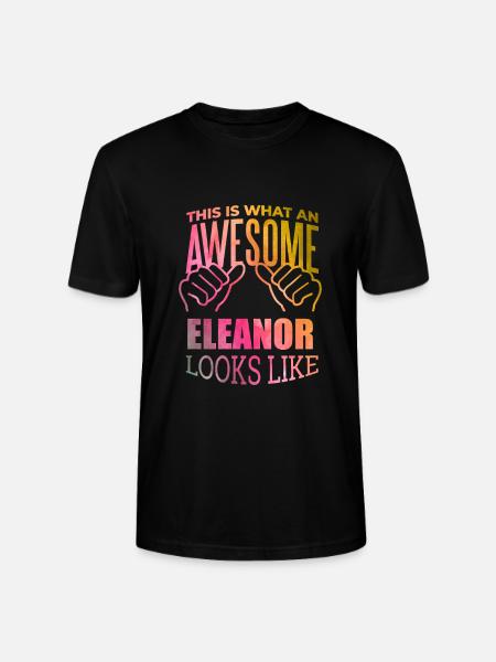 Eleanor Eleanor Eleanor - Stanley/Stella CRAFTER Unisex Organic T-Shirt - black