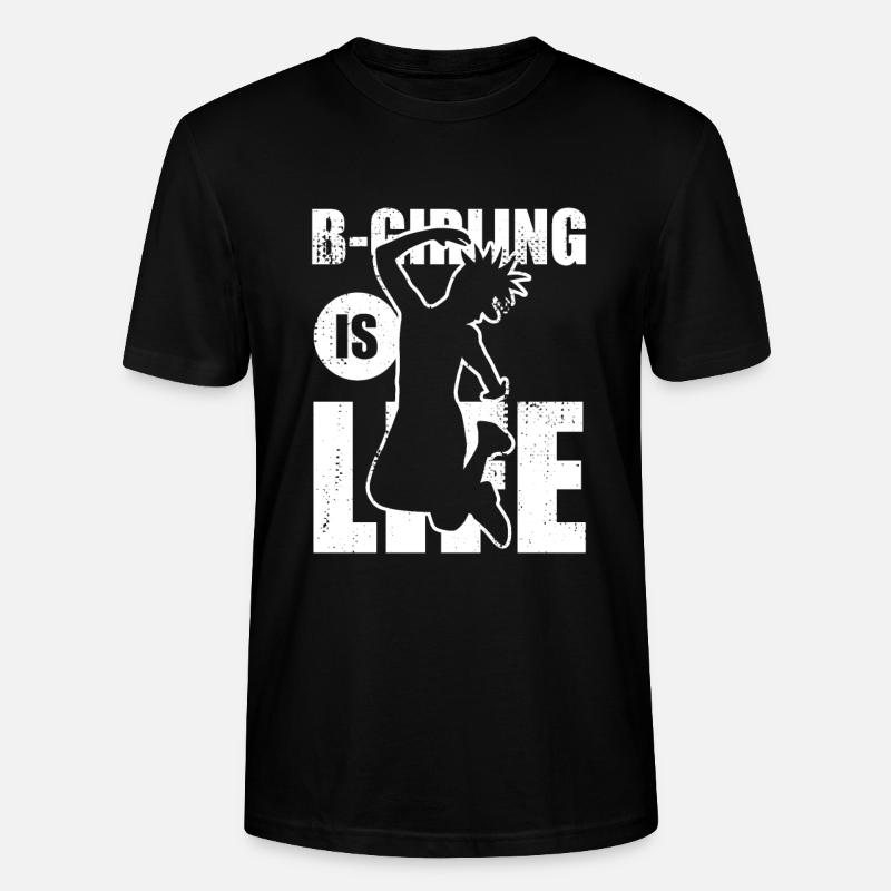 B Girling - Stanley/Stella Unisex Bio-T-Shirt CRAFTER - Schwarz