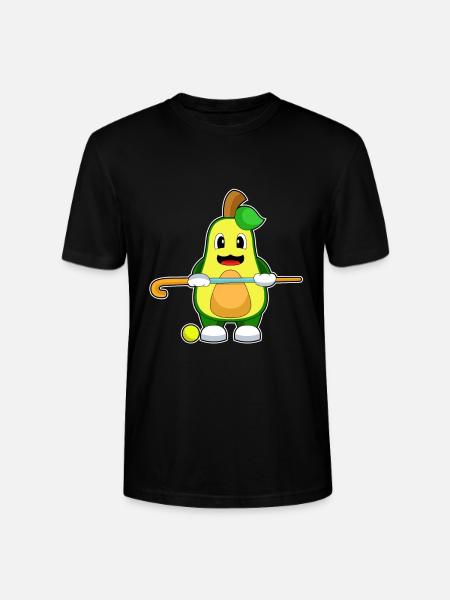 Avocado Gazon Hockey Stick - T-shirt bio CRAFTER Stanley Stella Unisexe - noir