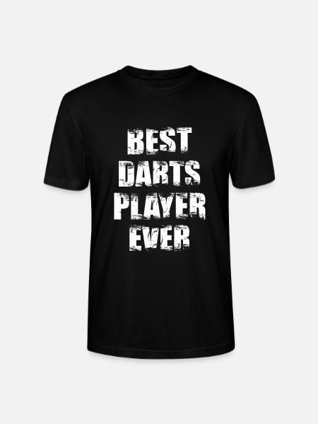 Best darts player of all time - Stanley/Stella CRAFTER Unisex Organic T-Shirt - black