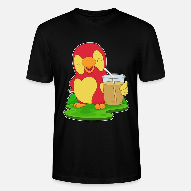 Papagei Saft - Stanley/Stella Unisex Bio-T-Shirt CRAFTER - Schwarz