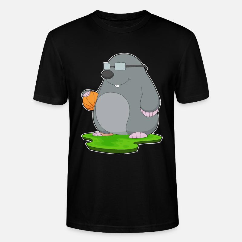 Taupe Basketteur Basketteur - T-shirt bio CRAFTER Stanley Stella Unisexe - noir