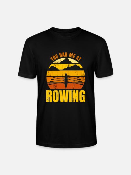 Vous m’avez eu à l’aviron - T-shirt bio CRAFTER Stanley Stella Unisexe - noir
