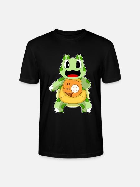 Gant de baseball Turtle - T-shirt bio CRAFTER Stanley Stella Unisexe - noir