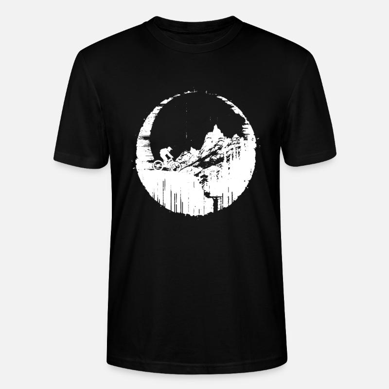 Amateurs de VTT - T-shirt bio CRAFTER Stanley Stella Unisexe - noir