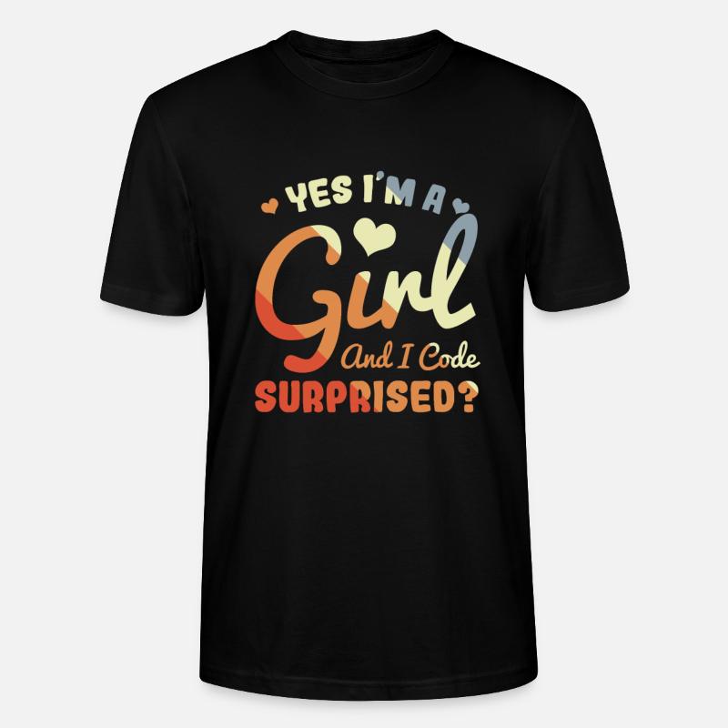 Developer - Stanley/Stella CRAFTER Unisex Organic T-Shirt - black