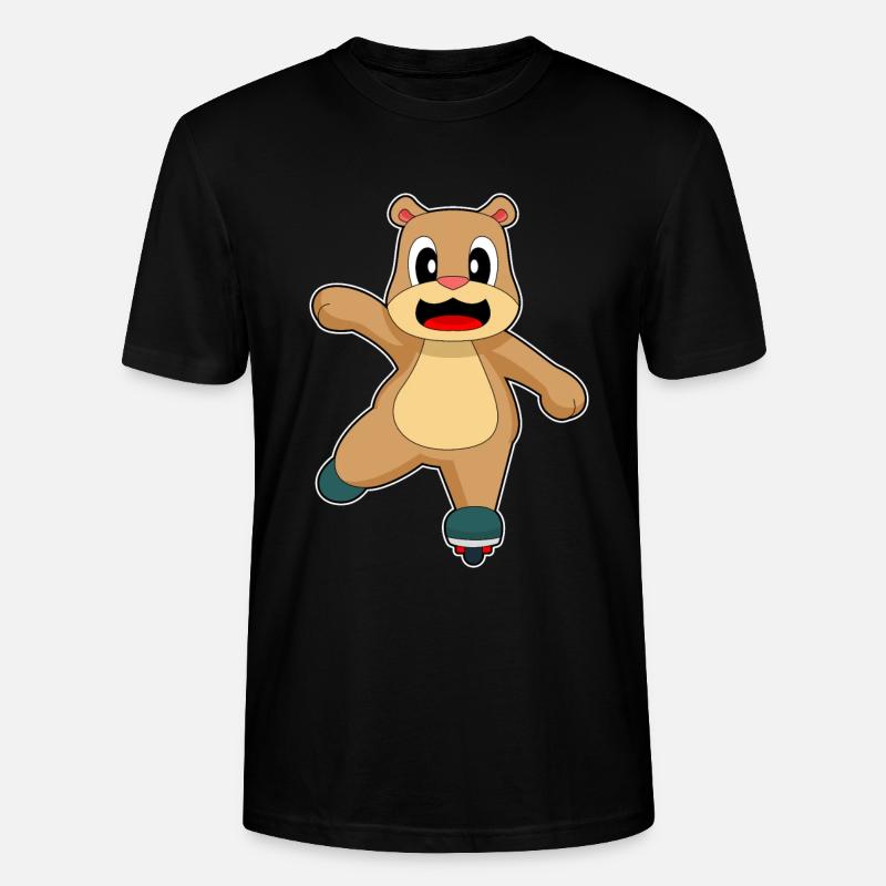 Bär Inline skating Inline skates - Stanley/Stella CRAFTER Unisex Organic T-Shirt - black