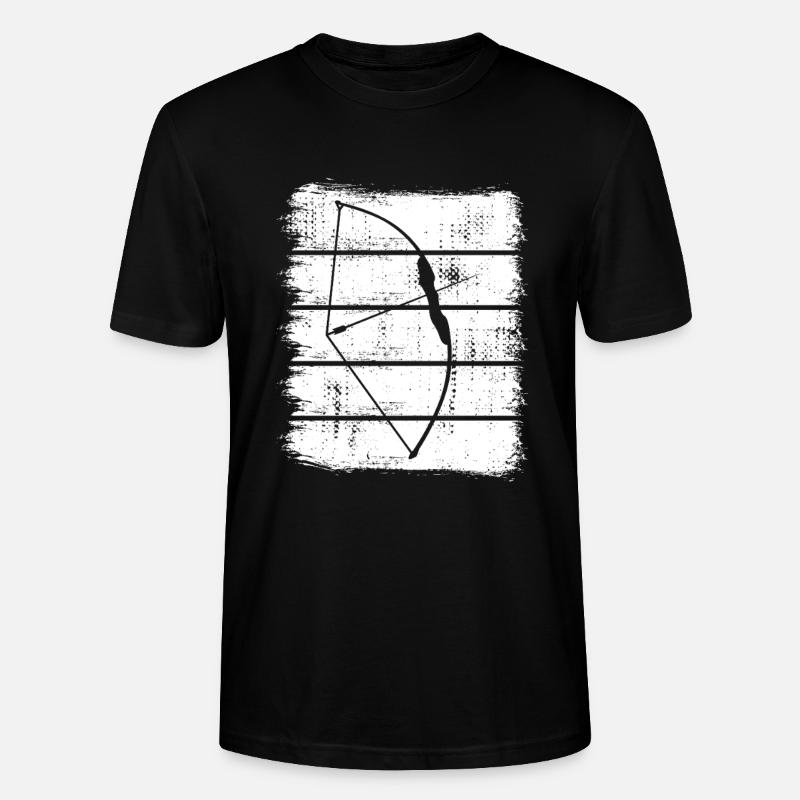 Chasse à l’arc - T-shirt bio CRAFTER Stanley Stella Unisexe - noir