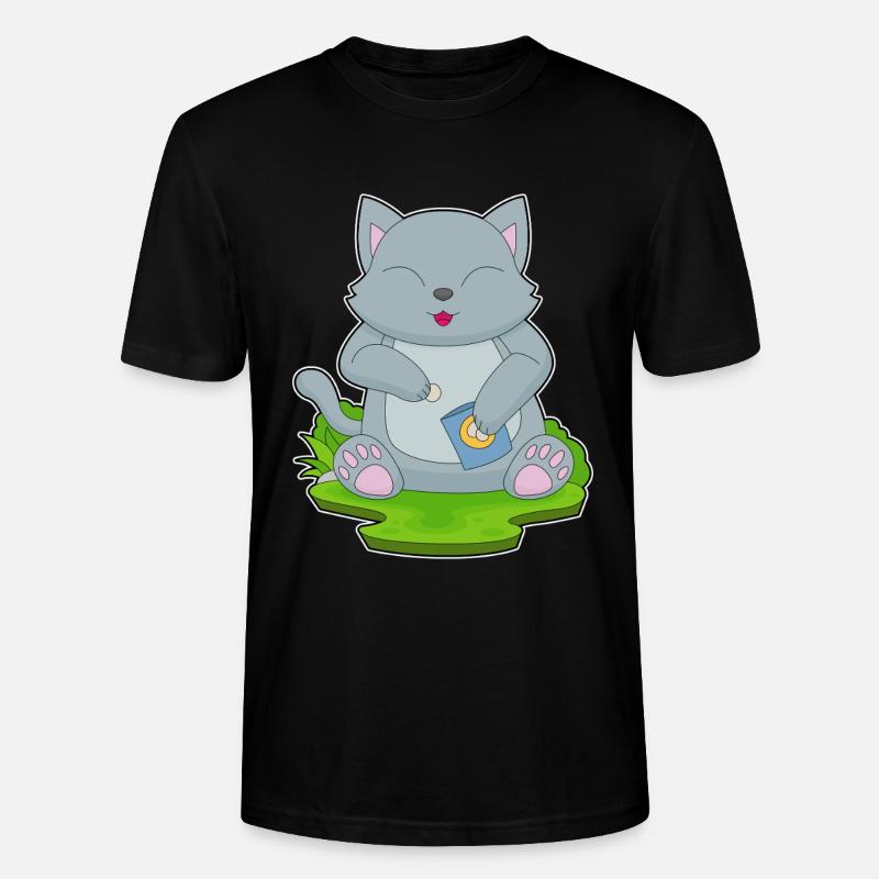 Croustilles pour chat - T-shirt bio CRAFTER Stanley Stella Unisexe - noir