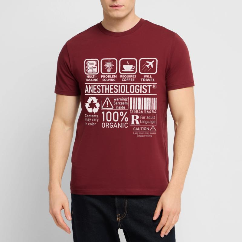 Anesthesiologist multi tasking problem solving Stanley/Stella Unisex Bio-T-Shirt CRAFTER