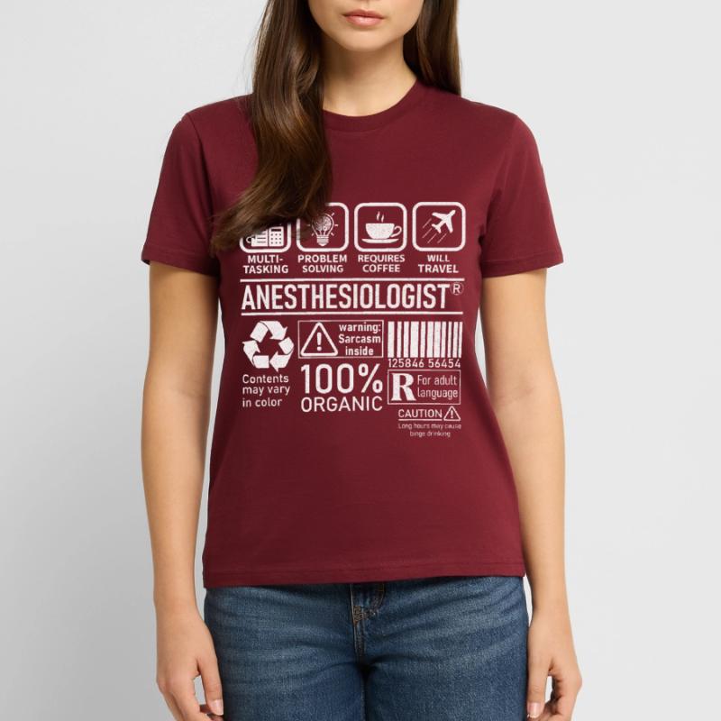 Anesthesiologist multi tasking problem solving Stanley/Stella Unisex Bio-T-Shirt CRAFTER