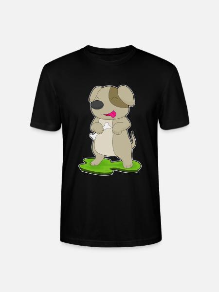 Dog Bones - Stanley/Stella CRAFTER Unisex Organic T-Shirt - black