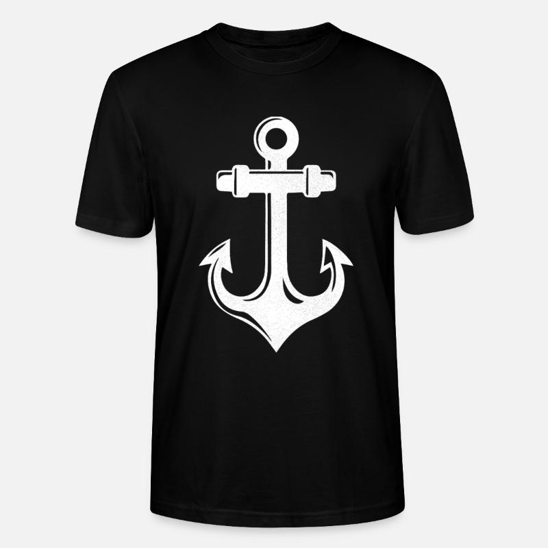 Kreuzfahrt mit dem Schiff - Stanley/Stella Unisex Bio-T-Shirt CRAFTER - Schwarz