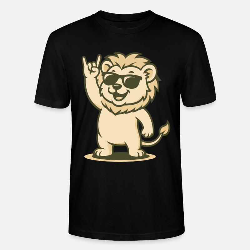 Rock ’n’ Roar - Stanley/Stella Unisex Bio-T-Shirt CRAFTER - Schwarz