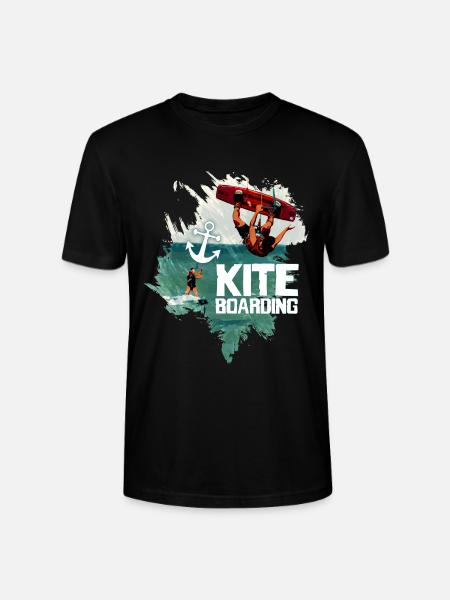 Ride the Wind - Stanley/Stella CRAFTER Unisex Organic T-Shirt - black