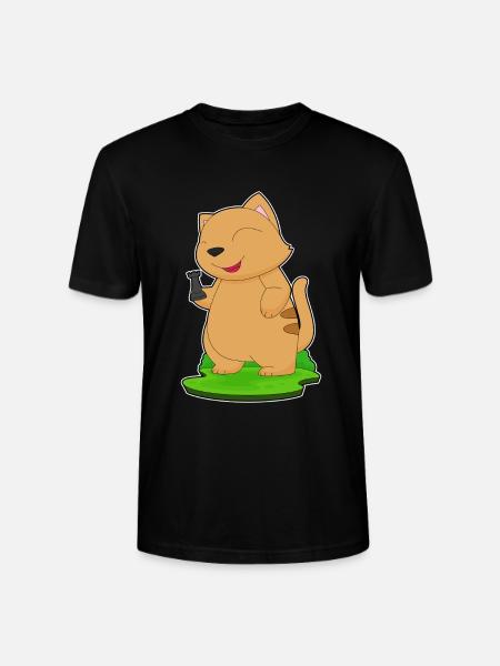 Cat Chess Piece Tower Chess - Stanley/Stella CRAFTER Unisex Organic T-Shirt - black