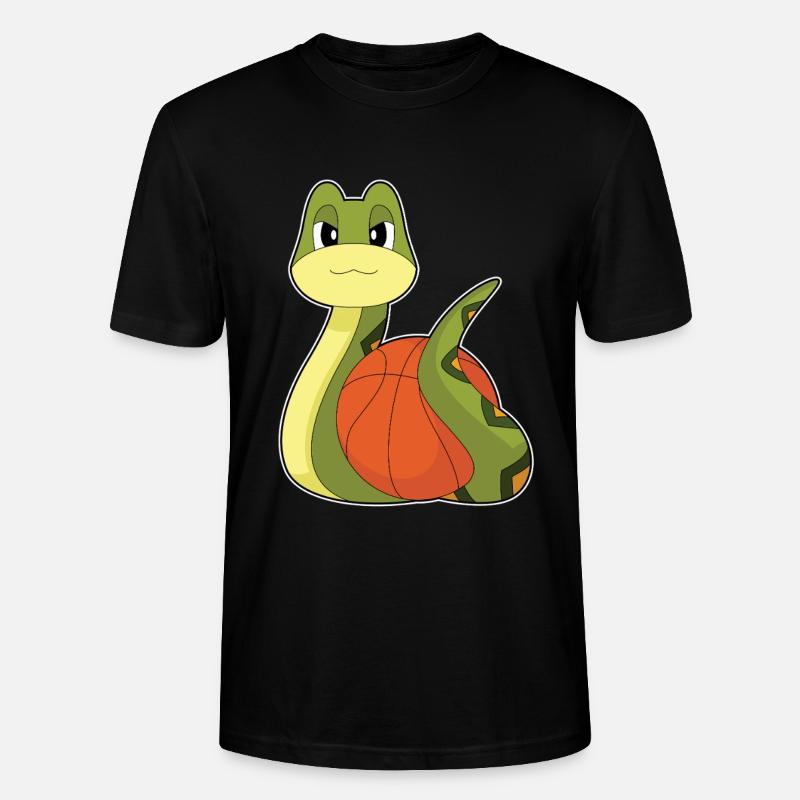 Serpent Basketteur Basketteur - T-shirt bio CRAFTER Stanley Stella Unisexe - noir