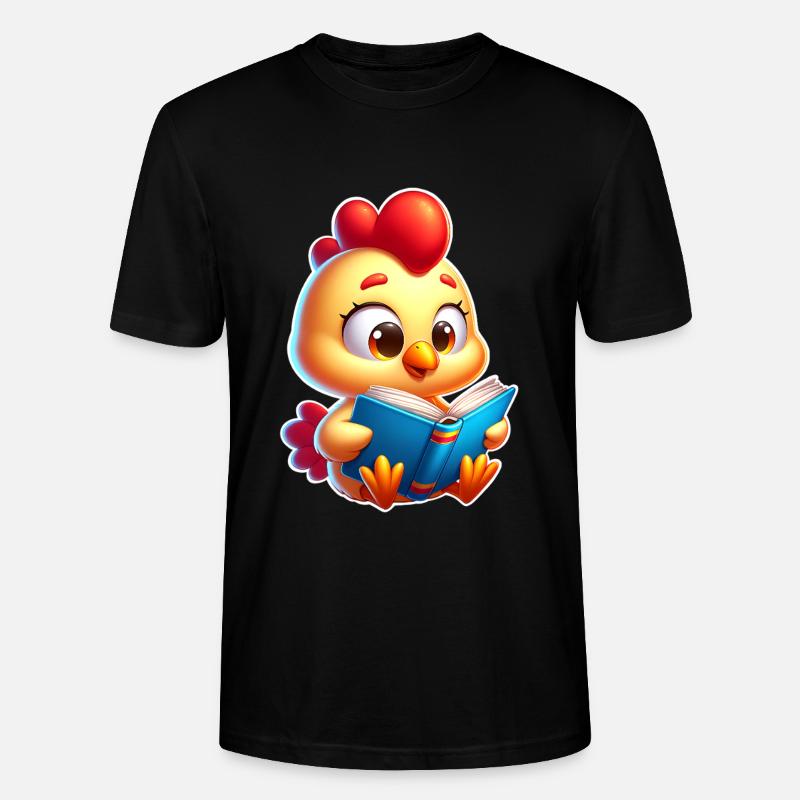 Lesen - Stanley/Stella Unisex Bio-T-Shirt CRAFTER - Schwarz