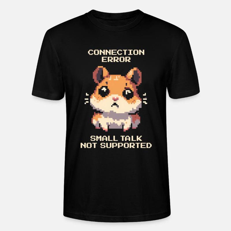 Verbindungsfehler: Smalltalk nicht möglich | Intro - Stanley/Stella Unisex Bio-T-Shirt CRAFTER - Schwarz