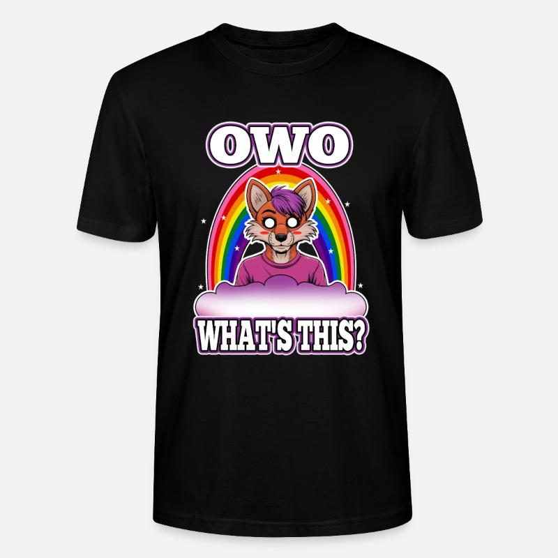 OwO What's This? - Stanley/Stella Unisex Bio-T-Shirt CRAFTER - Schwarz