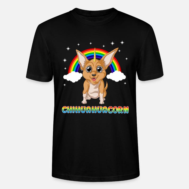 Chihuahua - Stanley/Stella Unisex Bio-T-Shirt CRAFTER - Schwarz