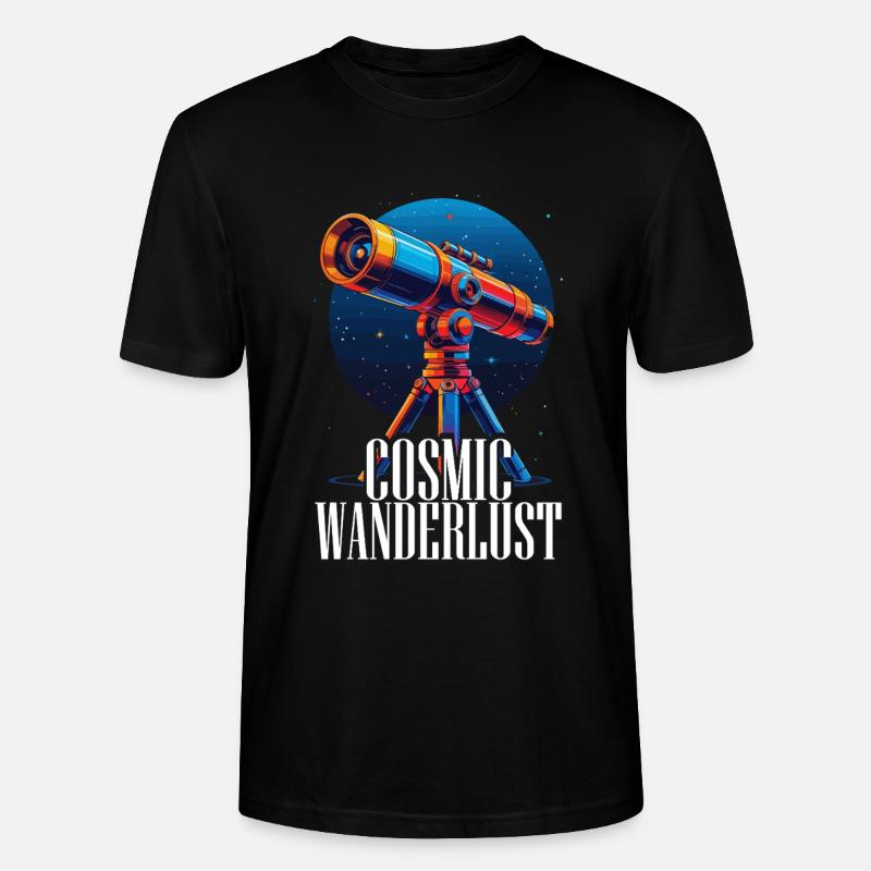 Astronom Sterngucker Stargazer - Stanley/Stella Unisex Bio-T-Shirt CRAFTER - Schwarz