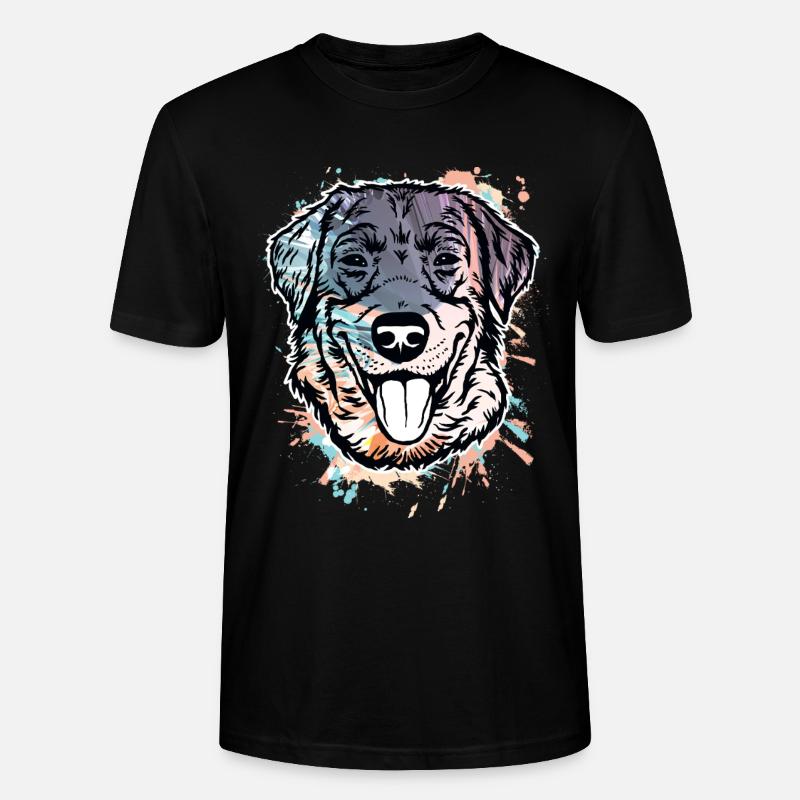 Labrador Retriever - Stanley/Stella Unisex Bio-T-Shirt CRAFTER - Schwarz