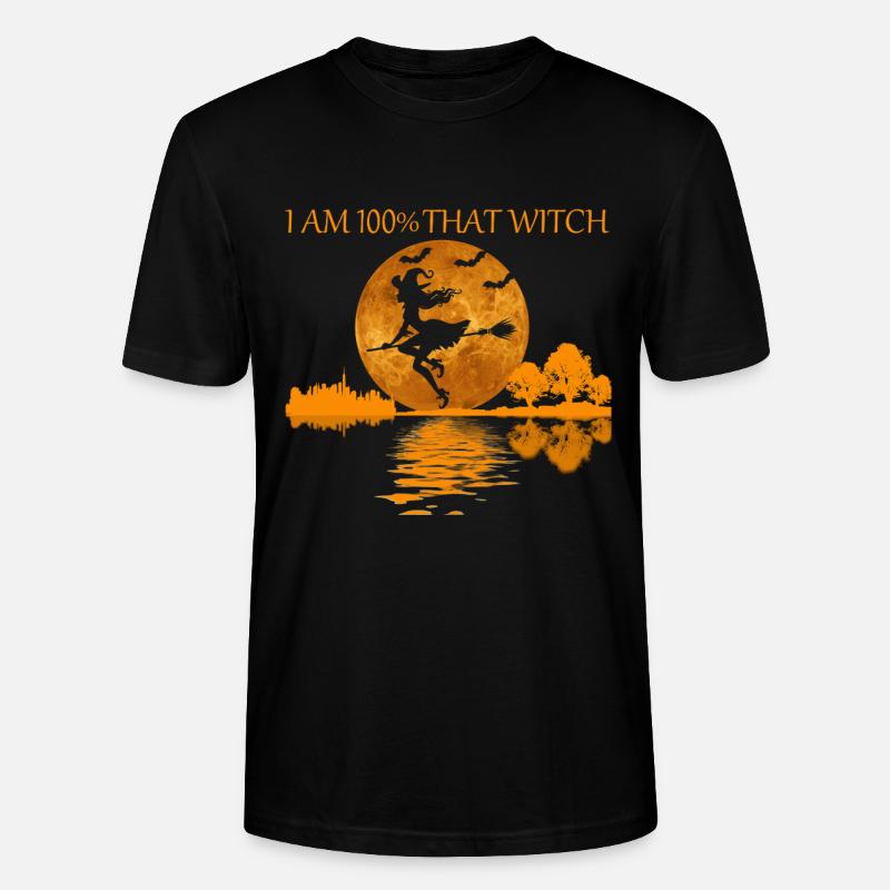 100 pour cent cette sorcière - T-shirt bio CRAFTER Stanley Stella Unisexe - noir