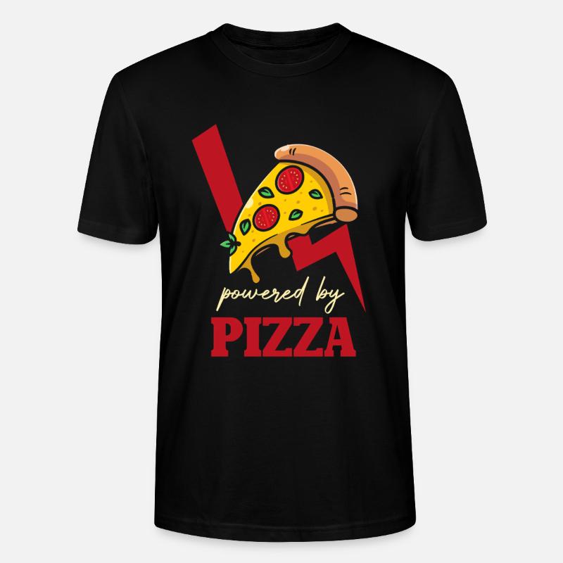 Power Pizza Blitz-Logo - Stanley/Stella Unisex Bio-T-Shirt CRAFTER - Schwarz